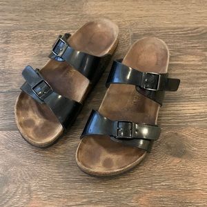 Birkenstock Papillio Black Sandals / Womens size 37 6